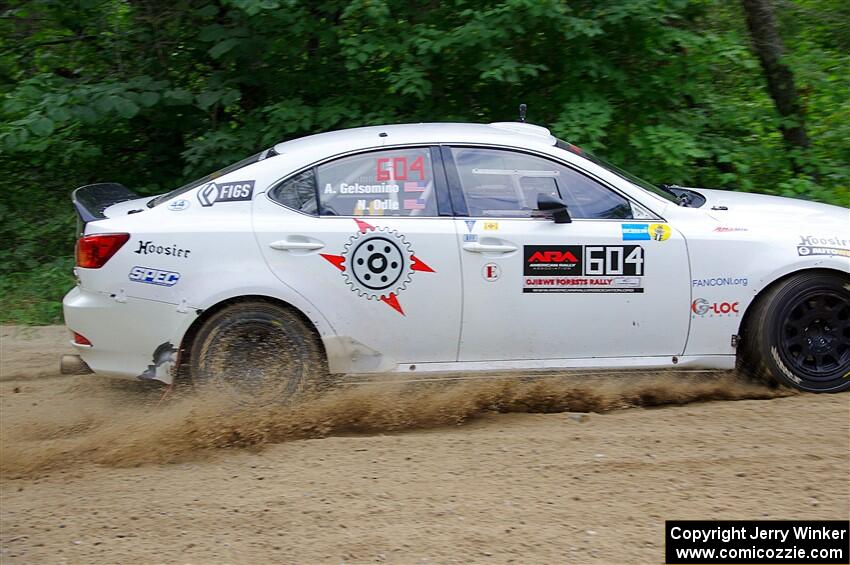 Nathan Odle / Alex Gelsomino Lexus IS250 on SS1, Steamboat I.