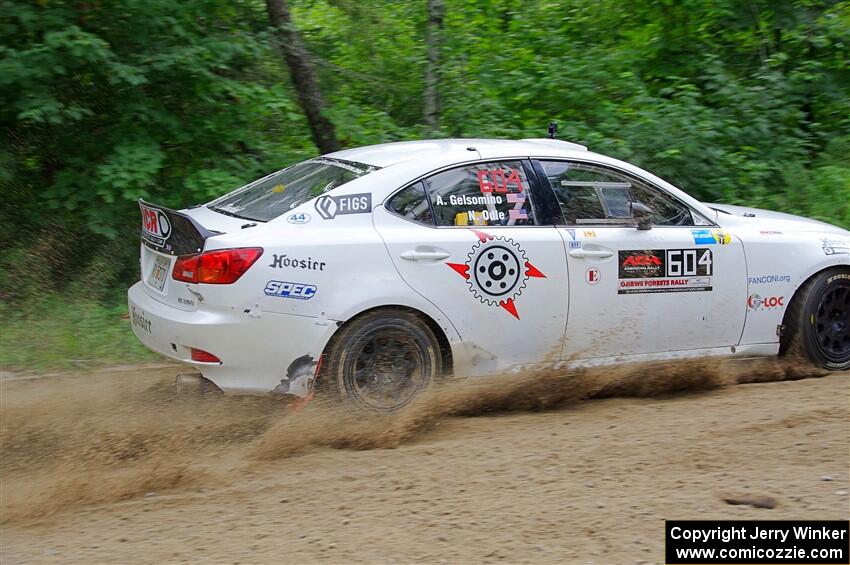 Nathan Odle / Alex Gelsomino Lexus IS250 on SS1, Steamboat I.