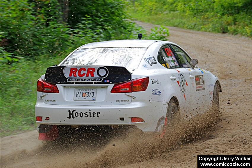 Nathan Odle / Alex Gelsomino Lexus IS250 on SS1, Steamboat I.