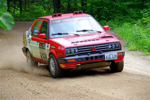 Adam Hardin / Eric Schlee VW Jetta GLI on SS1, Steamboat I.