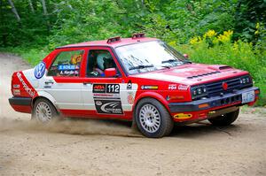 Adam Hardin / Eric Schlee VW Jetta GLI on SS1, Steamboat I.