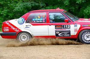 Adam Hardin / Eric Schlee VW Jetta GLI on SS1, Steamboat I.