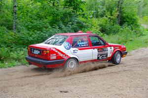 Adam Hardin / Eric Schlee VW Jetta GLI on SS1, Steamboat I.