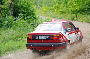 Adam Hardin / Eric Schlee VW Jetta GLI on SS1, Steamboat I.