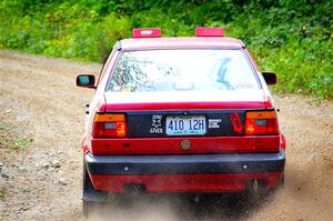 Adam Hardin / Eric Schlee VW Jetta GLI on SS1, Steamboat I.