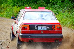 Adam Hardin / Eric Schlee VW Jetta GLI on SS1, Steamboat I.