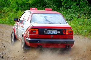 Adam Hardin / Eric Schlee VW Jetta GLI on SS1, Steamboat I.