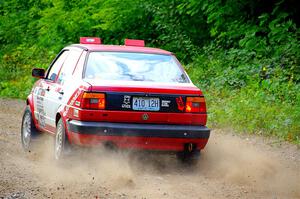 Adam Hardin / Eric Schlee VW Jetta GLI on SS1, Steamboat I.