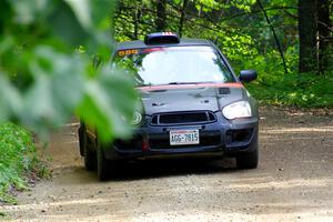 Colin Gleason / Mason Klimek Subaru Impreza 2.5RS on SS1, Steamboat I.