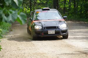 Colin Gleason / Mason Klimek Subaru Impreza 2.5RS on SS1, Steamboat I.