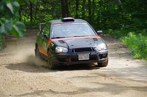 Colin Gleason / Mason Klimek Subaru Impreza 2.5RS on SS1, Steamboat I.