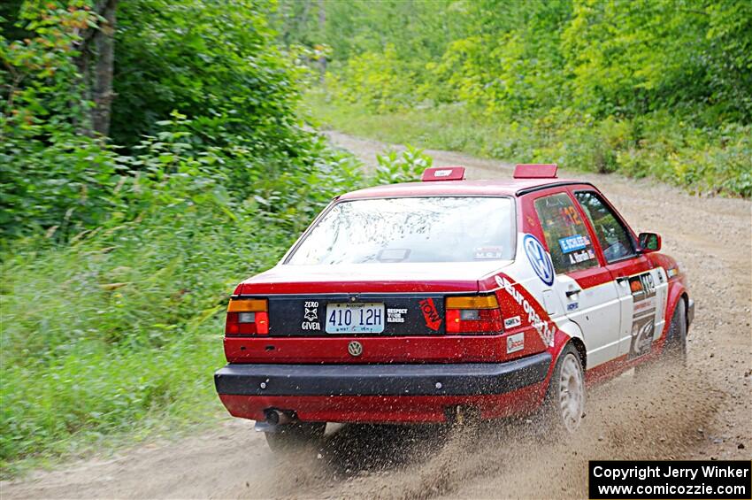 Adam Hardin / Eric Schlee VW Jetta GLI on SS1, Steamboat I.