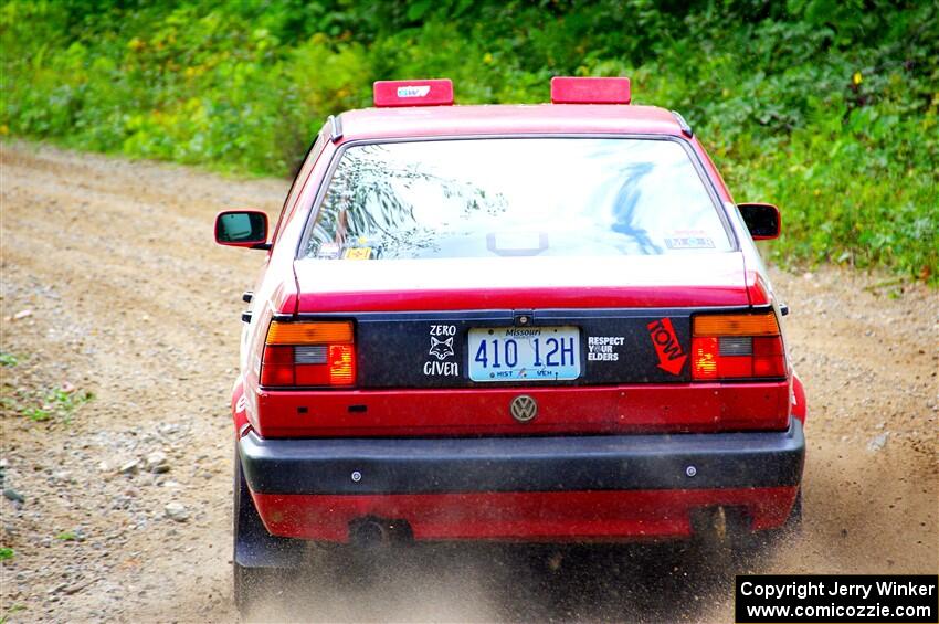 Adam Hardin / Eric Schlee VW Jetta GLI on SS1, Steamboat I.