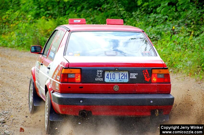 Adam Hardin / Eric Schlee VW Jetta GLI on SS1, Steamboat I.