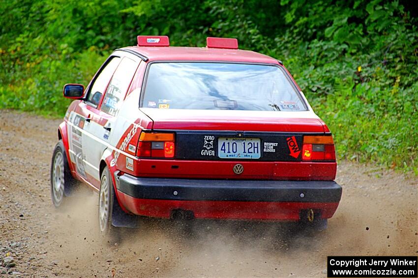 Adam Hardin / Eric Schlee VW Jetta GLI on SS1, Steamboat I.