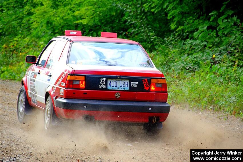 Adam Hardin / Eric Schlee VW Jetta GLI on SS1, Steamboat I.