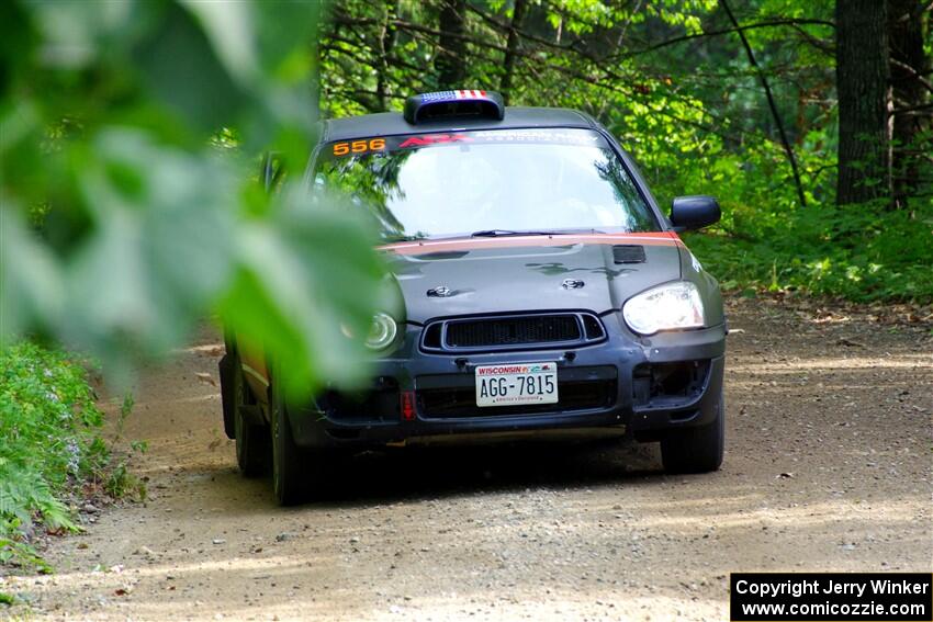 Colin Gleason / Mason Klimek Subaru Impreza 2.5RS on SS1, Steamboat I.