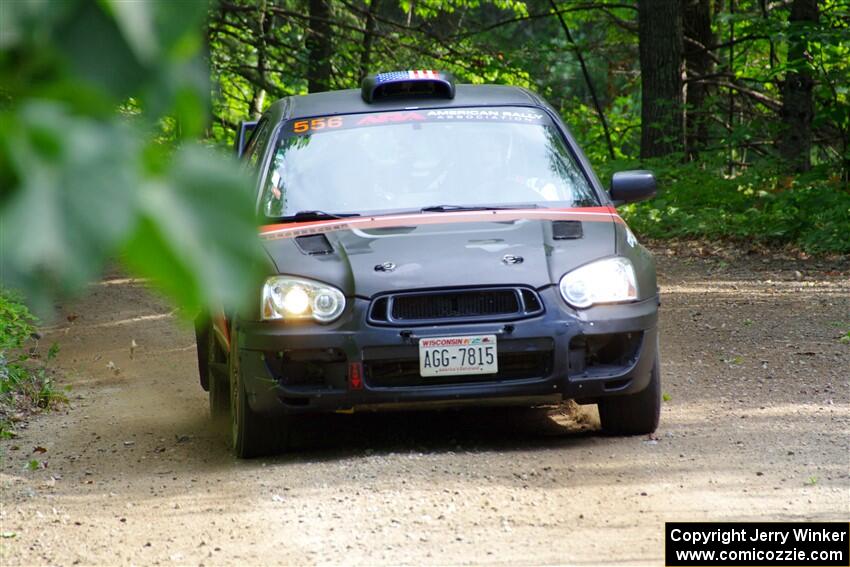 Colin Gleason / Mason Klimek Subaru Impreza 2.5RS on SS1, Steamboat I.