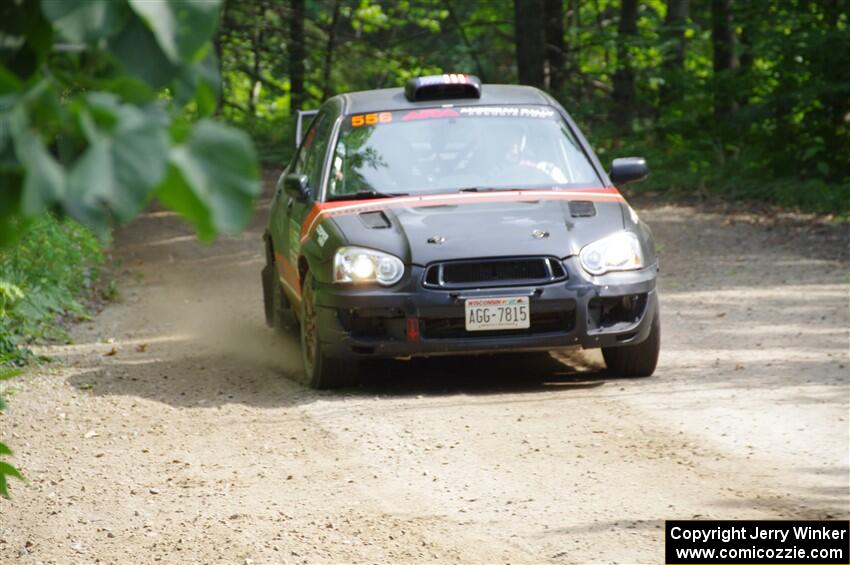 Colin Gleason / Mason Klimek Subaru Impreza 2.5RS on SS1, Steamboat I.