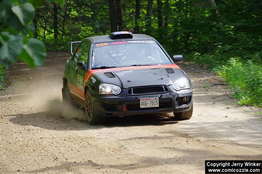 Colin Gleason / Mason Klimek Subaru Impreza 2.5RS on SS1, Steamboat I.