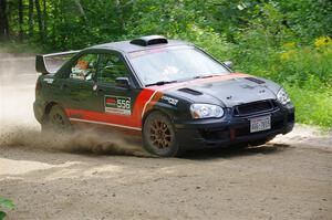 Colin Gleason / Mason Klimek Subaru Impreza 2.5RS on SS1, Steamboat I.