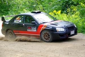 Colin Gleason / Mason Klimek Subaru Impreza 2.5RS on SS1, Steamboat I.