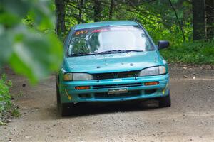 Kyle Turner / Kevin Turner Subaru Impreza on SS1, Steamboat I.