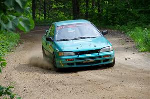 Kyle Turner / Kevin Turner Subaru Impreza on SS1, Steamboat I.