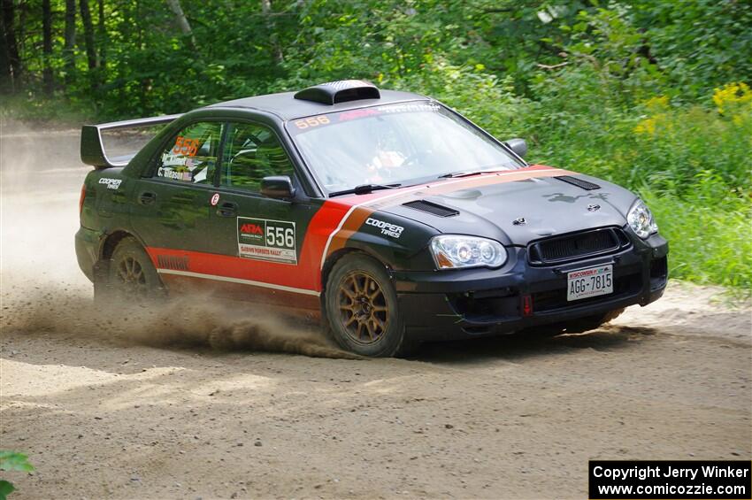 Colin Gleason / Mason Klimek Subaru Impreza 2.5RS on SS1, Steamboat I.