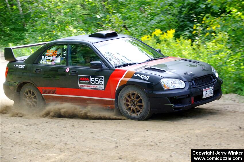 Colin Gleason / Mason Klimek Subaru Impreza 2.5RS on SS1, Steamboat I.