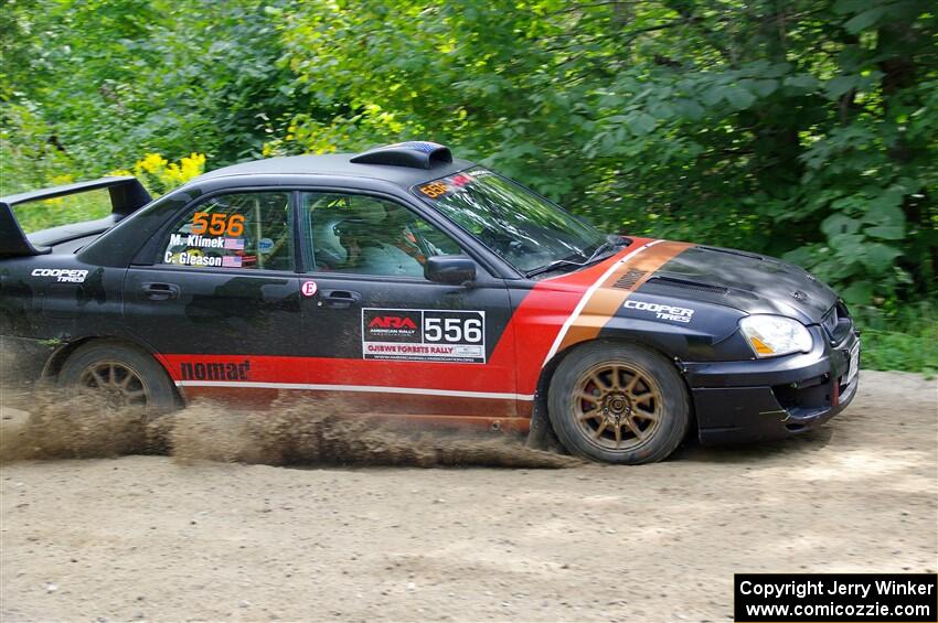 Colin Gleason / Mason Klimek Subaru Impreza 2.5RS on SS1, Steamboat I.