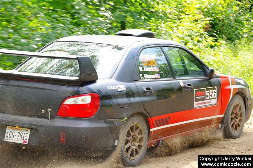 Colin Gleason / Mason Klimek Subaru Impreza 2.5RS on SS1, Steamboat I.