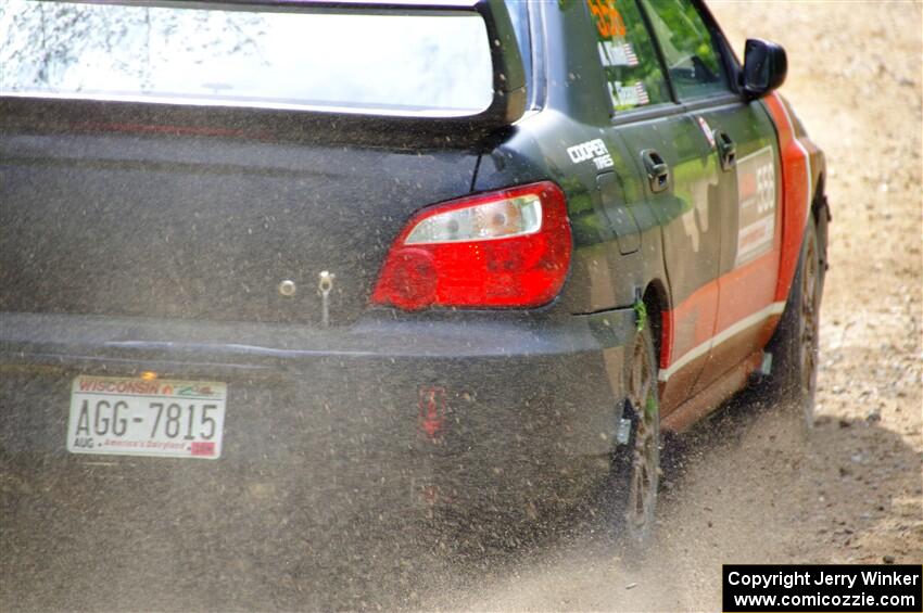 Colin Gleason / Mason Klimek Subaru Impreza 2.5RS on SS1, Steamboat I.