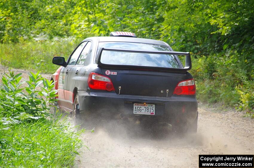 Colin Gleason / Mason Klimek Subaru Impreza 2.5RS on SS1, Steamboat I.