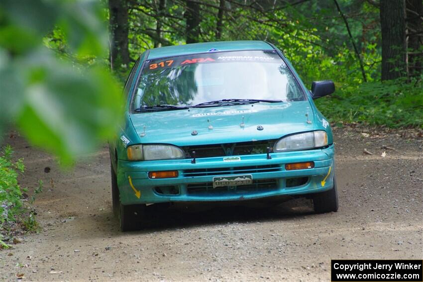 Kyle Turner / Kevin Turner Subaru Impreza on SS1, Steamboat I.