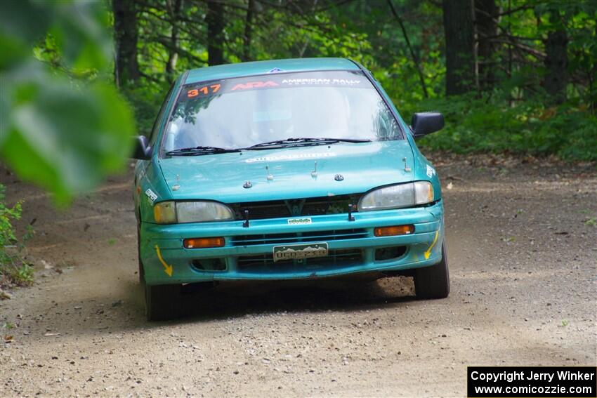 Kyle Turner / Kevin Turner Subaru Impreza on SS1, Steamboat I.