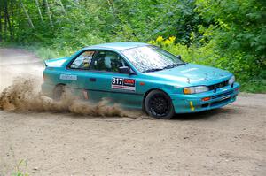 Kyle Turner / Kevin Turner Subaru Impreza on SS1, Steamboat I.