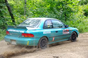 Kyle Turner / Kevin Turner Subaru Impreza on SS1, Steamboat I.