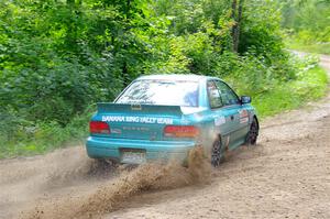 Kyle Turner / Kevin Turner Subaru Impreza on SS1, Steamboat I.