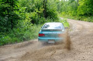 Kyle Turner / Kevin Turner Subaru Impreza on SS1, Steamboat I.