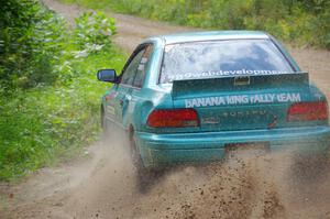 Kyle Turner / Kevin Turner Subaru Impreza on SS1, Steamboat I.