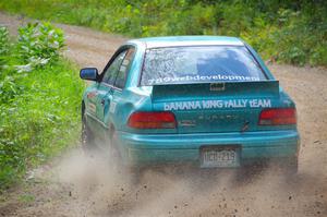 Kyle Turner / Kevin Turner Subaru Impreza on SS1, Steamboat I.