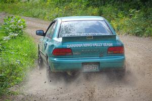 Kyle Turner / Kevin Turner Subaru Impreza on SS1, Steamboat I.