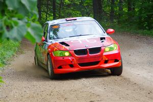 George Hammerbeck / Lewis May BMW 335xi on SS1, Steamboat I.