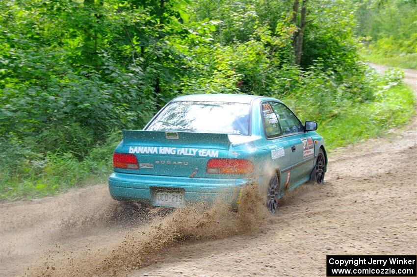 Kyle Turner / Kevin Turner Subaru Impreza on SS1, Steamboat I.