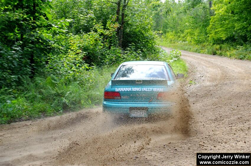 Kyle Turner / Kevin Turner Subaru Impreza on SS1, Steamboat I.