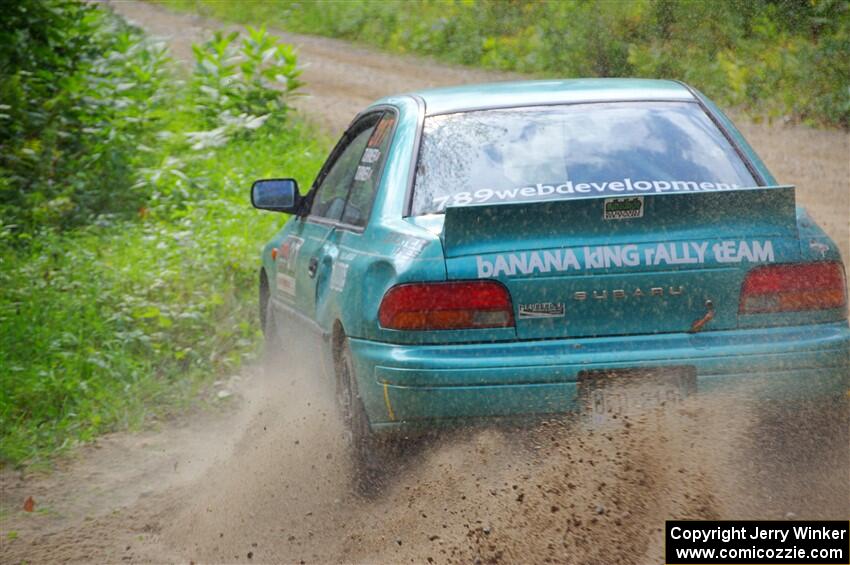 Kyle Turner / Kevin Turner Subaru Impreza on SS1, Steamboat I.