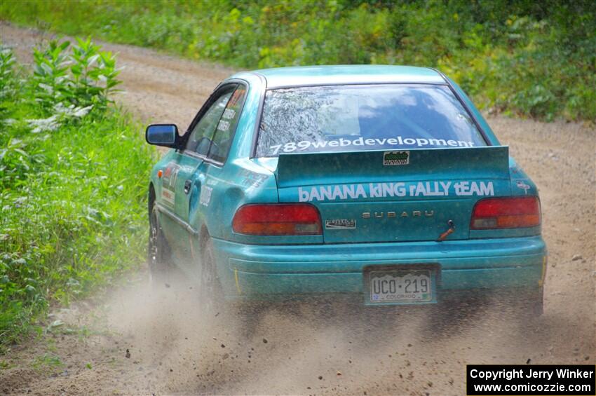 Kyle Turner / Kevin Turner Subaru Impreza on SS1, Steamboat I.