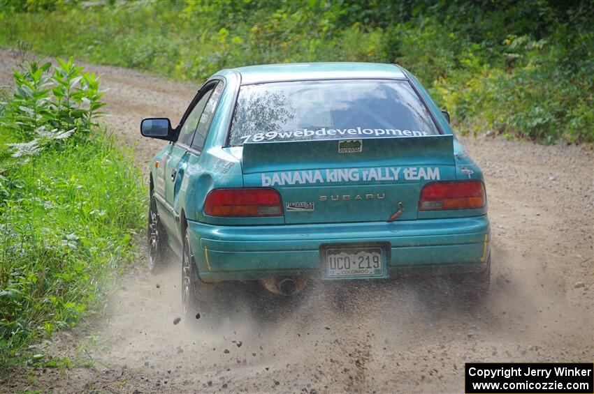 Kyle Turner / Kevin Turner Subaru Impreza on SS1, Steamboat I.