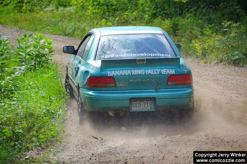 Kyle Turner / Kevin Turner Subaru Impreza on SS1, Steamboat I.